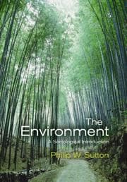 Tapa de The environment