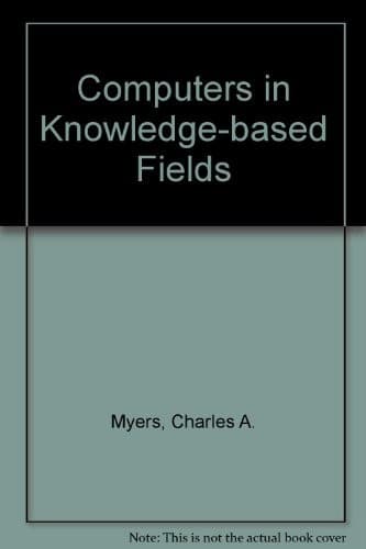Tapa de Computers in Knowledge-Based Fields
