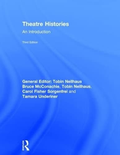 Tapa de Theatre Histories