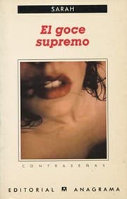 Tapa de El goce supremo