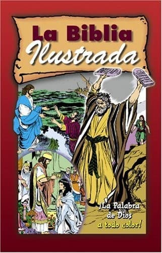 Tapa de la biblia ilustrada