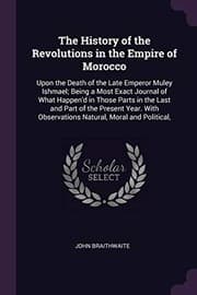 Tapa de History of the Revolutions in the Empire of Morocco