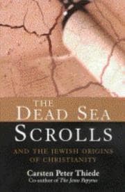 Tapa de Dead Sea Scrolls and the Jewish Origins of Christianity