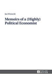 Tapa de Memoirs of a (Highly) Political Economist