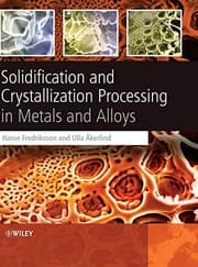 Tapa de Solidification and crystallization processing in metals and alloys