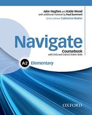 Tapa de Navigate Coursebook - Elementary A2