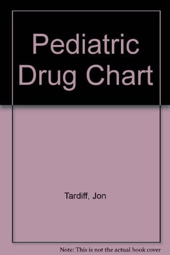 Tapa de Pediatric Drug Chart