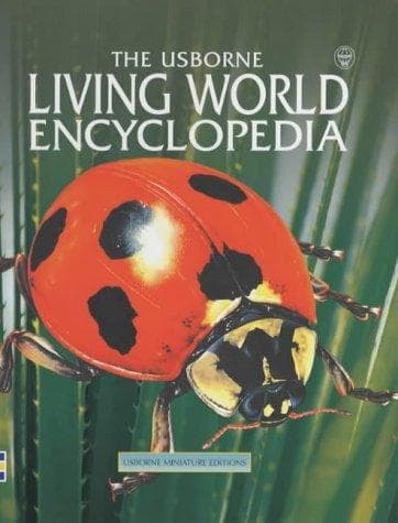 Tapa de The Usborne Living World Encyclopedia