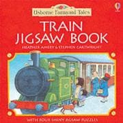 Tapa de The Steam Train Jigsaw Book (Farmyard Tales)