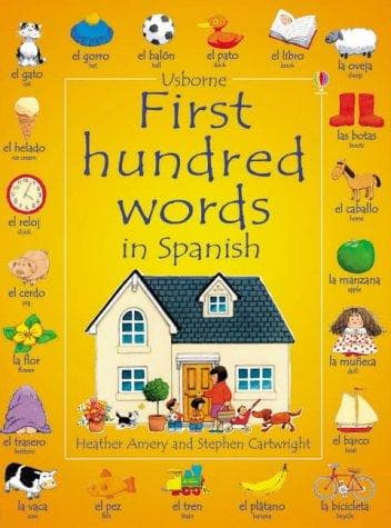 Tapa de First 100 Words in Spanish