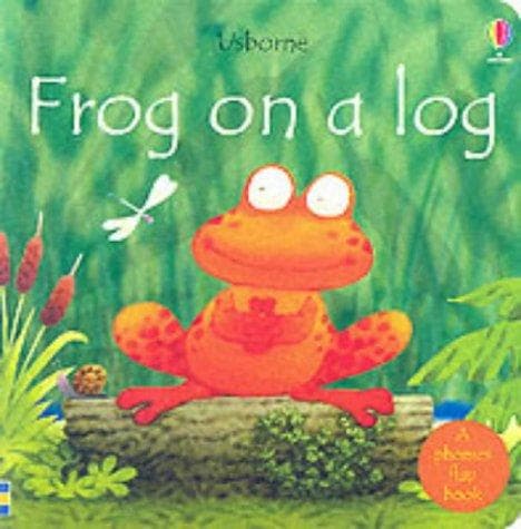 Tapa de Frog on a Log (Easy Words to Read)