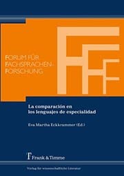 Tapa de La comparación en los lenguajes de especialidad