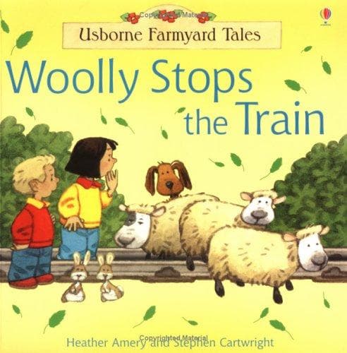 Tapa de Woolly Stops the Train