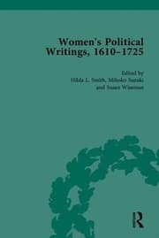 Tapa de Women's political writings, 1610-1725