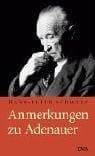 Tapa de Anmerkungen zu Adenauer