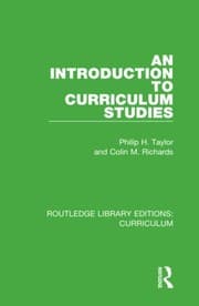 Tapa de Introduction to Curriculum Studies