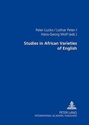Tapa de Studies in African Varieties of English