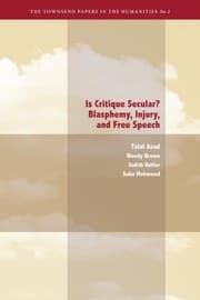 Tapa de Is critique secular?