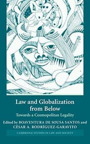 Tapa de Law and globalization from below