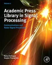 Tapa de Academic Press Library in Signal Processing Vol. 2