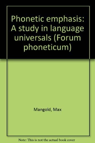 Tapa de Phonetic emphasis