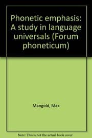 Tapa de Phonetic emphasis