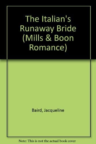 Tapa de Italian's Runaway Bride