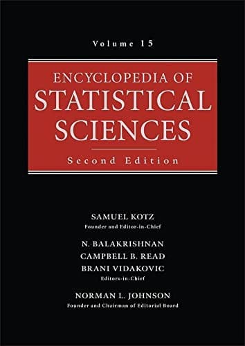 Tapa de Encyclopedia of Statistical Sciences, Volume 15