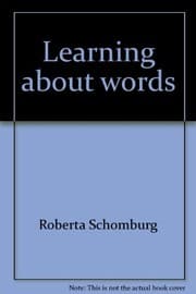 Tapa de Learning about words (Grow and learn with Mister Rogers)