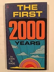Tapa de The First 2000 Years