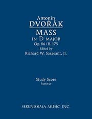 Tapa de Mass in d Major, B. 175