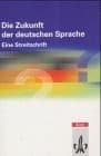 Tapa de Die Zukunft der deutschen Sprache