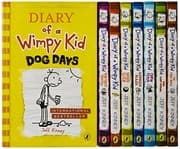 Tapa de Diary of a Wimpy Kid Box of Books 1-8 + the Do-It-Yourself Book