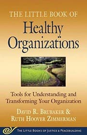 Tapa de The little book of healthy organizations
