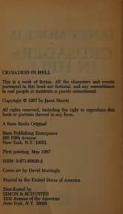 Tapa de CRUSADERS IN HELL