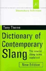 Tapa de Bloomsbury Dictionary of Contemporary Slang (Bloomsbury Reference)