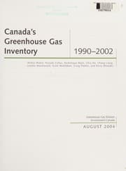Tapa de Canada's greenhouse gas inventory