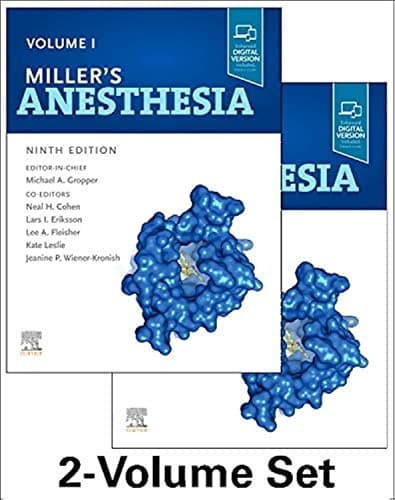 Tapa de Miller's Anesthesia, 2-Volume Set
