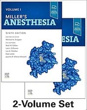 Tapa de Miller's Anesthesia, 2-Volume Set