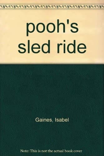 Tapa de pooh's sled ride