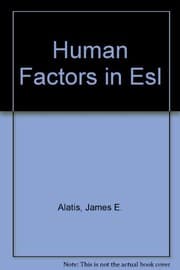 Tapa de Human Factors in Esl