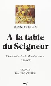 Tapa de A la table du Seigneur