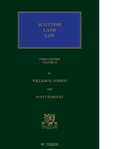 Tapa de Scottish Land Law