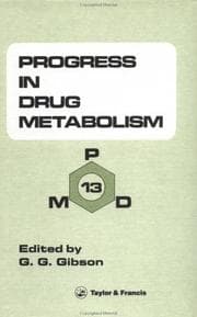 Tapa de Progress in Drug Metabolism