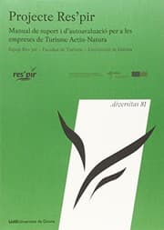Tapa de Projecte Res'pir. Manual de suport i d'autoavaluació per a les empreses de Turisme Actiu-Natura