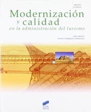 Tapa de Modernización y calidad en la administración del turismo