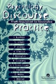 Tapa de Psychology discourse practice