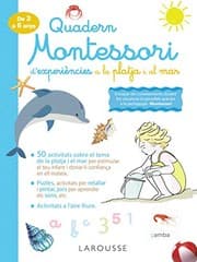 Tapa de Quadern Montessori d'experiències a la platja i al mar