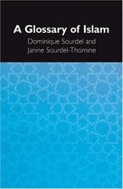 Tapa de GLOSSARY OF ISLAM; TRANS. BY CAROLINE HIGGITT