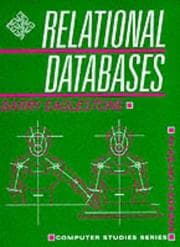 Tapa de Relational Databases (Computer Studies)